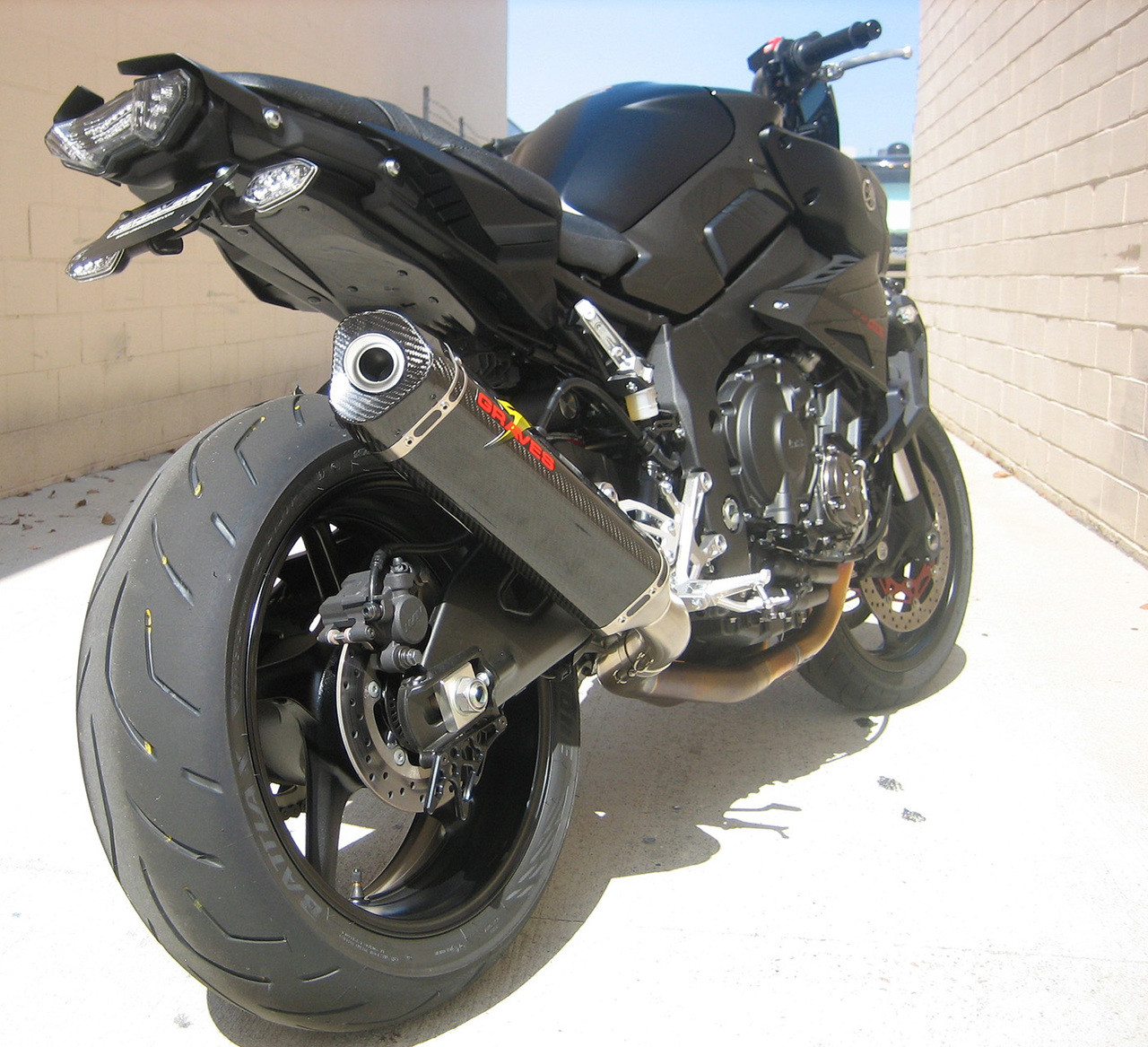 Graves Motorsports Yamaha FZ10 MT-10 Cat Eliminator Exhaust System